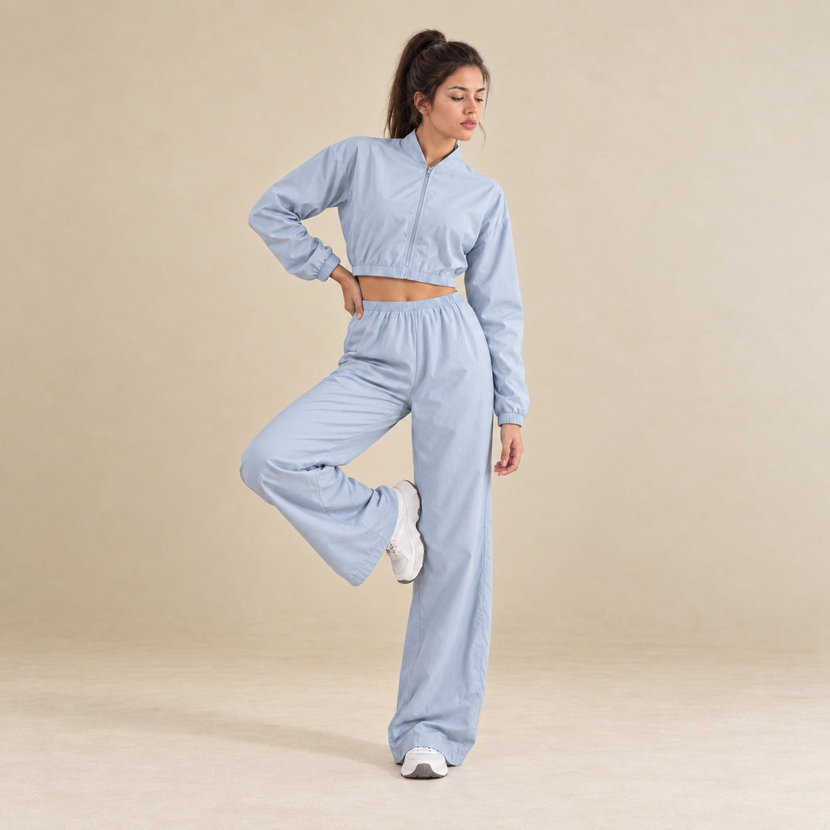 Flora Two-Piece Wide-Leg Set